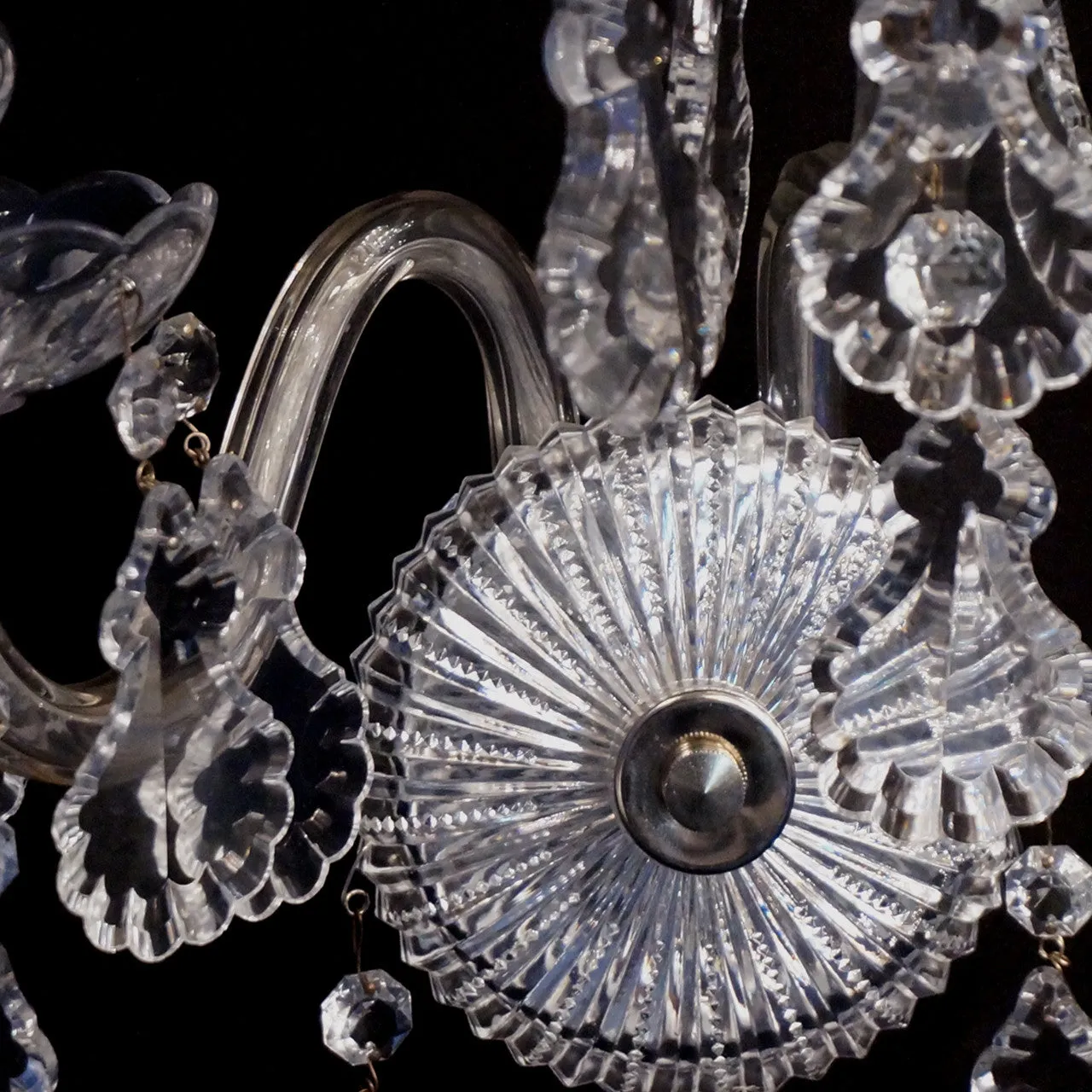 Colette Left - 2 Light Crystal Sconce