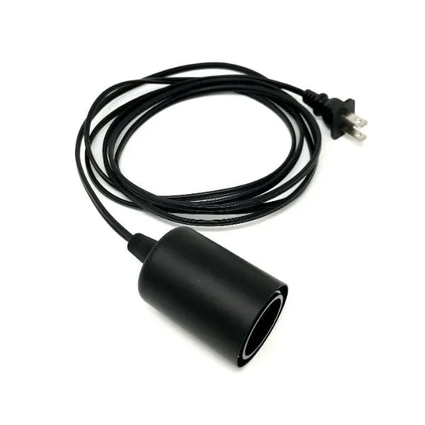 Nostalgic Classic Pendant - Bare Black Socket